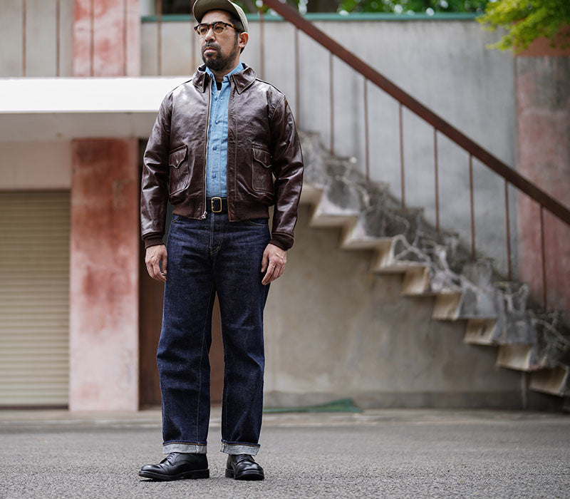 先行予約】USN ロークォーターシューズ / フレンチカーフスキン ブラック