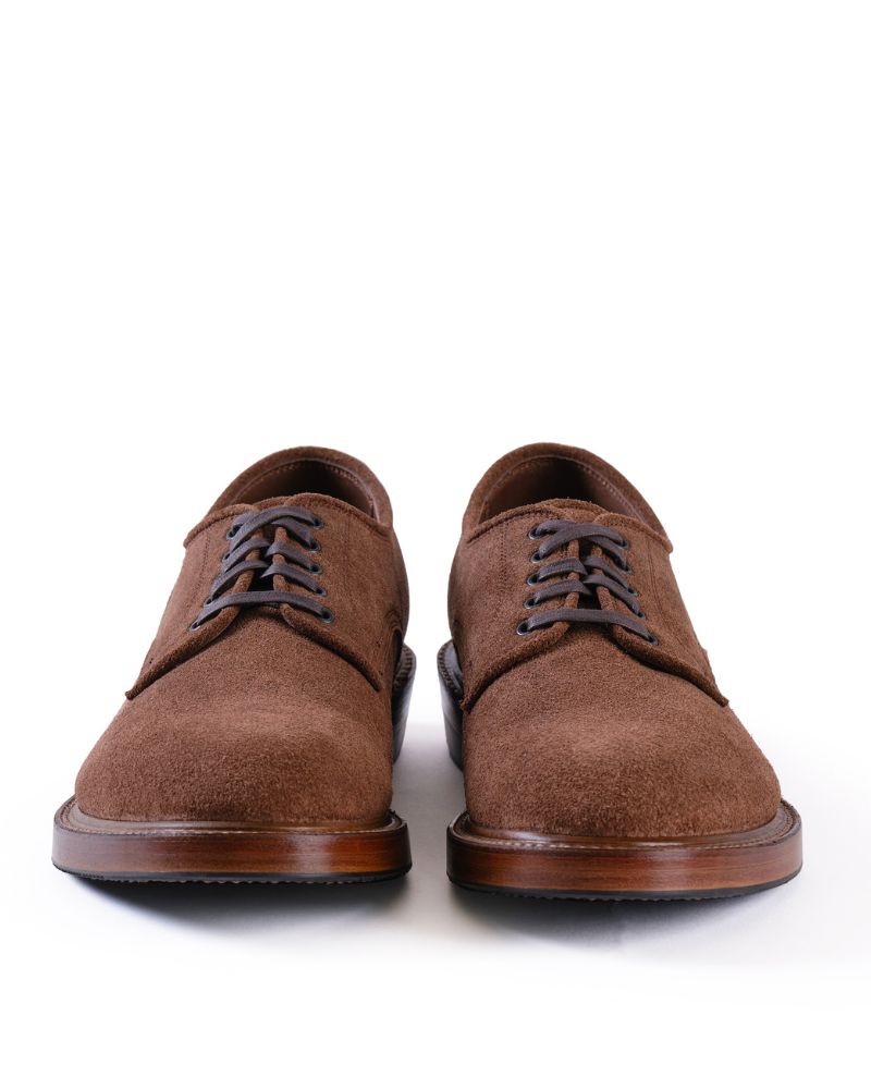 【PRE-ORDER】WAYFARER DERBY SHOES / JAPANESE SUEDE SADDLE BROWN