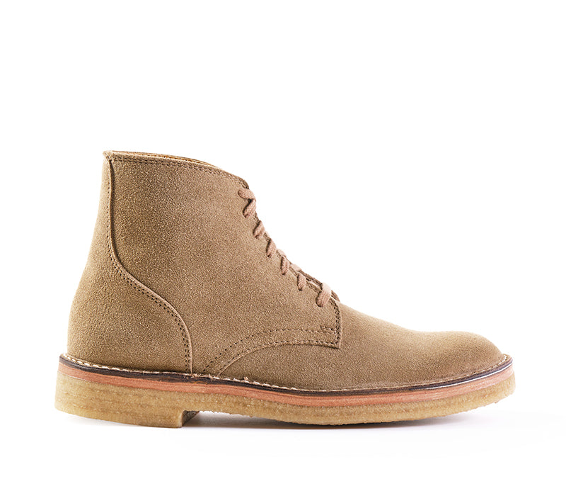 SAHARA BOOTS / JAPANESE SUEDE KHAKI
