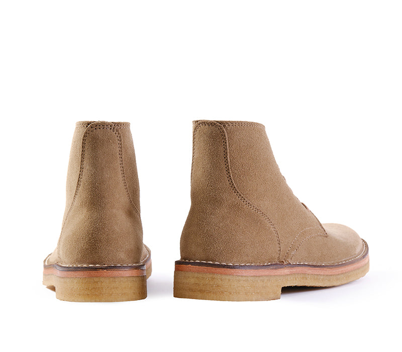 SAHARA BOOTS / JAPANESE SUEDE KHAKI