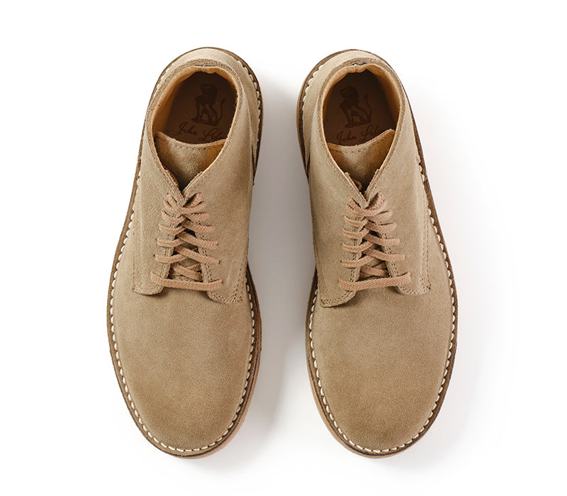 SAHARA BOOTS / JAPANESE SUEDE KHAKI