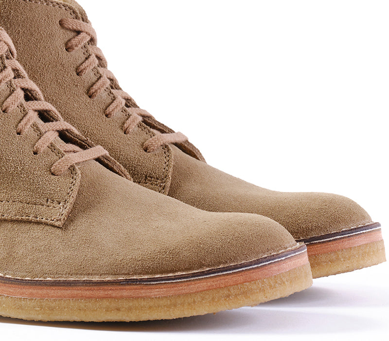 SAHARA BOOTS / JAPANESE SUEDE KHAKI