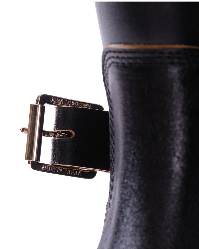 【PRE-ORDER】RAILMASTER ENGINEER BOOTS / SHINKI HIKAKU HORSEBUTT BLACK