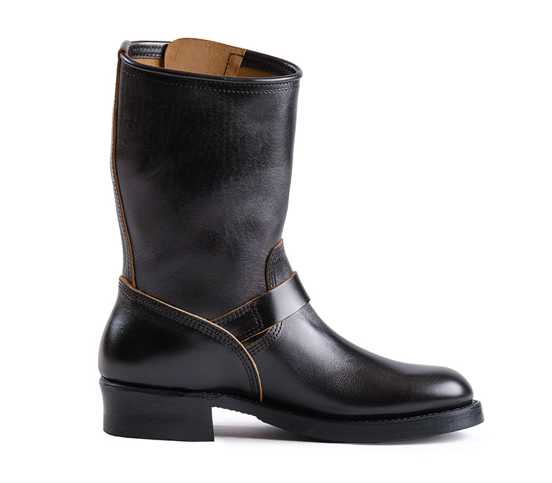 【PRE-ORDER】WABASH ENGINEER BOOTS / SHINKI HIKAKU HORSEBUTT BLACK