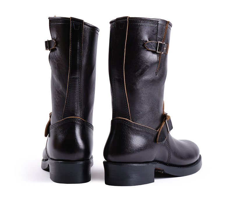 【PRE-ORDER】WABASH ENGINEER BOOTS / SHINKI HIKAKU HORSEBUTT BLACK