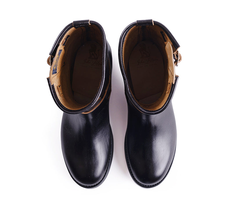 【PRE-ORDER】WABASH ENGINEER BOOTS / SHINKI HIKAKU HORSEBUTT BLACK