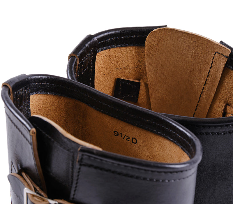 【PRE-ORDER】WABASH ENGINEER BOOTS / SHINKI HIKAKU HORSEBUTT BLACK
