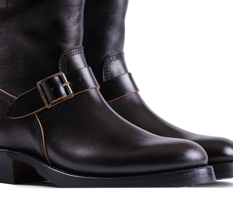 【PRE-ORDER】WABASH ENGINEER BOOTS / SHINKI HIKAKU HORSEBUTT BLACK