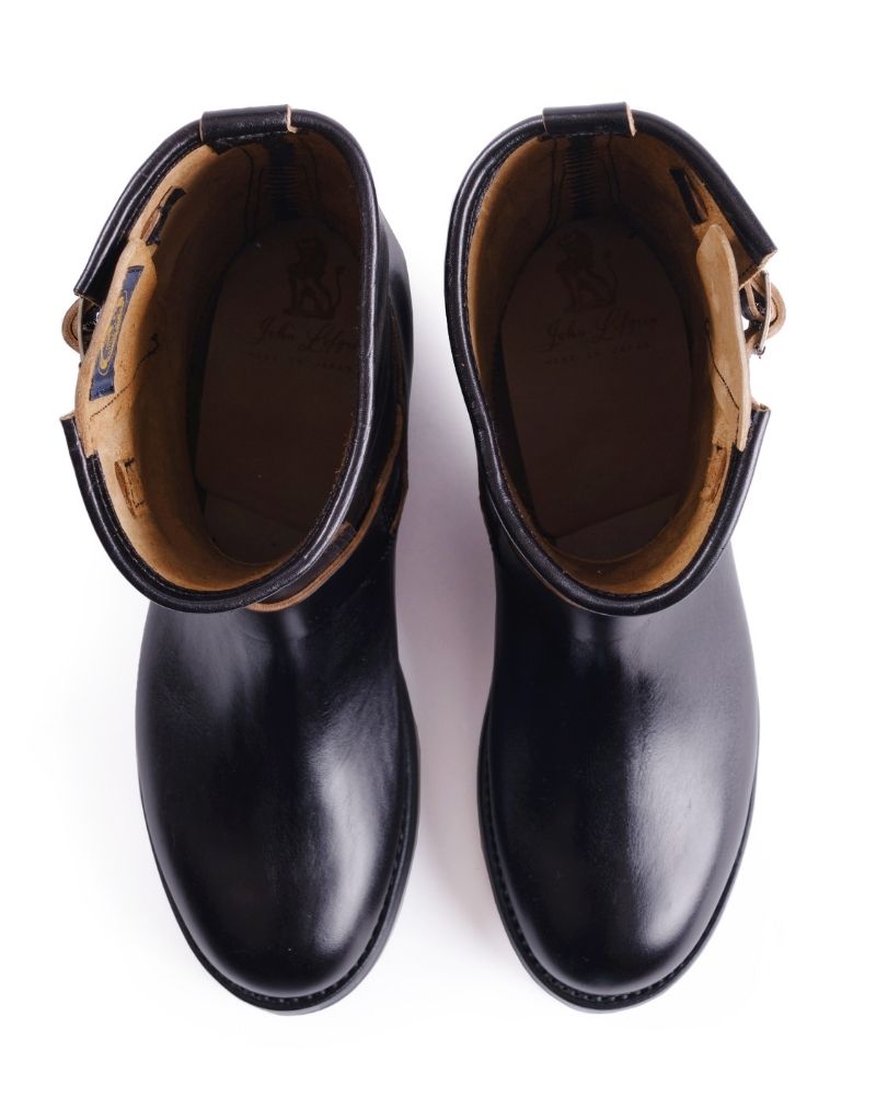 WABASH ENGINEER BOOTS / SHINKI HIKAKU HORSEBUTT BLACK