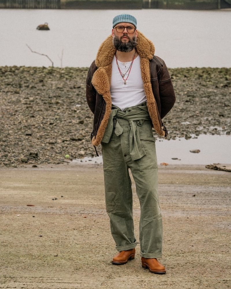 WABASH ENGINEER BOOTS / BADALASSI CARLO LEATHER COGNAC