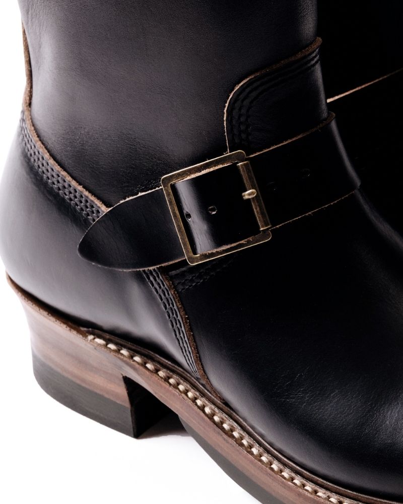WABASH ENGINEER BOOTS / HORWEEN LEATHER CXL BLACK