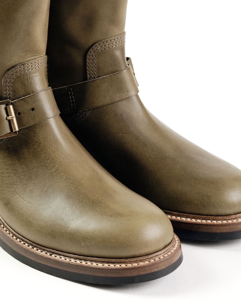 【PRE-ORDER】WABASH ENGINEER BOOTS / BADALASSI CARLO LEATHER GRIGIO