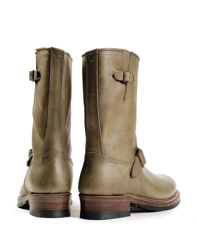【PRE-ORDER】WABASH ENGINEER BOOTS / BADALASSI CARLO LEATHER GRIGIO