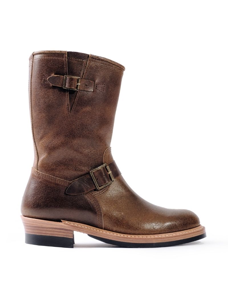 WEBSITE EXCLUSIVE OFFER WABASH ENGINEER BOOTS / HORWEEN SHF HORSEHIDE HAVANA