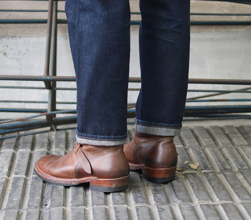 WABASH ENGINEER BOOTS / HORWEEN LEATHER CXL NATURAL