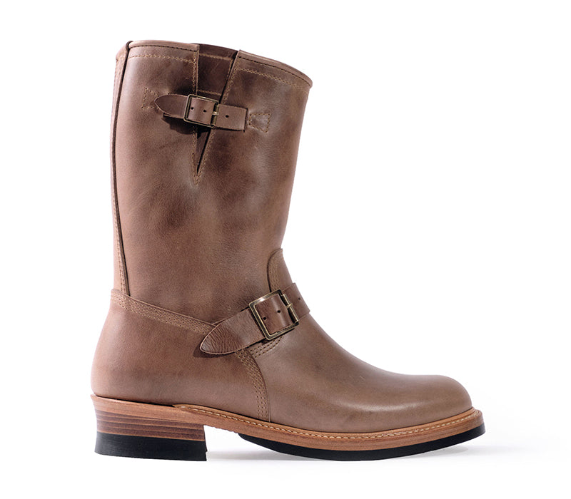 WABASH ENGINEER BOOTS / HORWEEN LEATHER CXL NATURAL