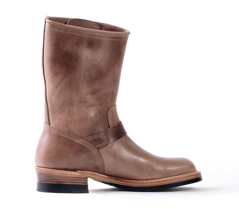 WABASH ENGINEER BOOTS / HORWEEN LEATHER CXL NATURAL