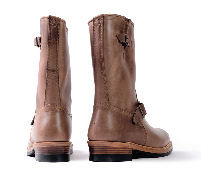 WABASH ENGINEER BOOTS / HORWEEN LEATHER CXL NATURAL