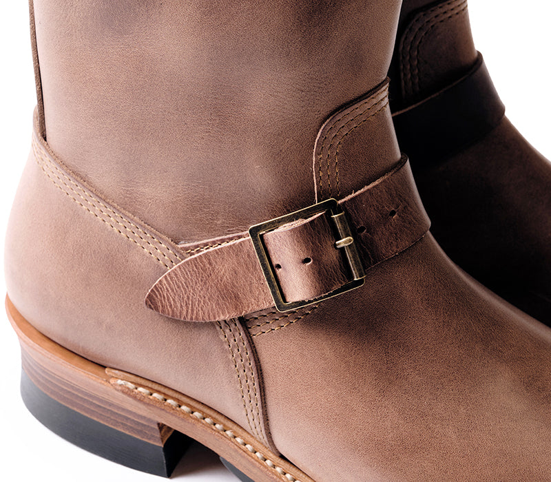 WABASH ENGINEER BOOTS / HORWEEN LEATHER CXL NATURAL