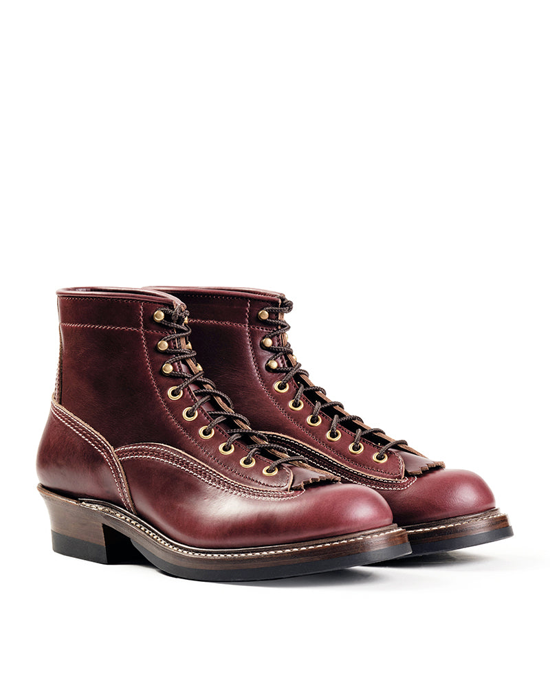 DONKEY PUNCHER BOOTS / HORWEEN LEATHER CXL BURGUNDY