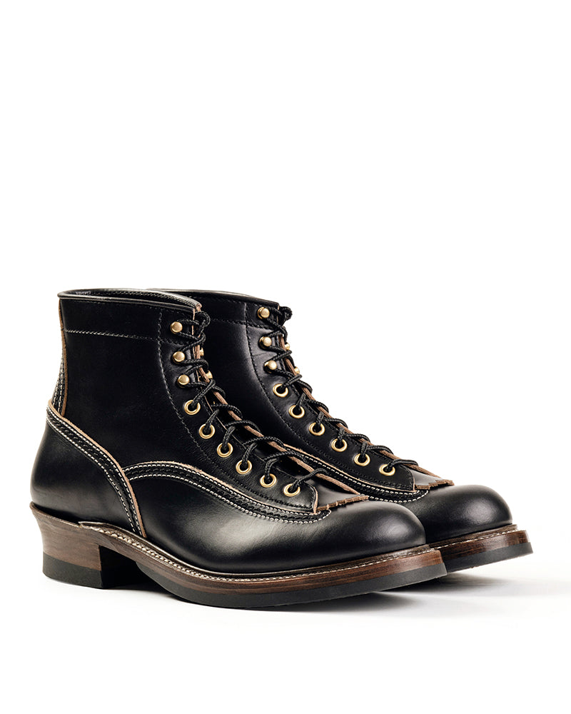 DONKEY PUNCHER BOOTS / HORWEEN LEATHER CXL BLACK