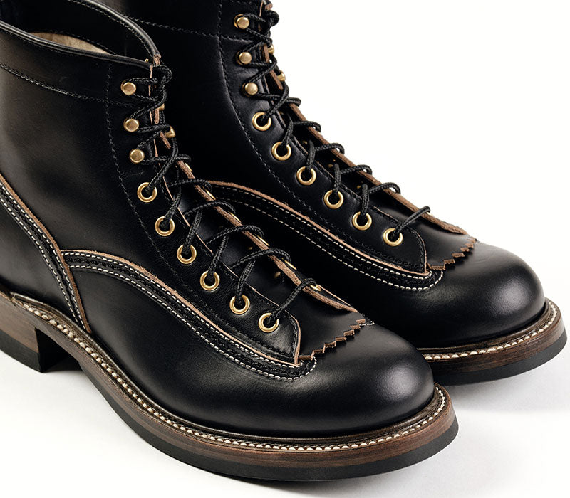 【PRE-ORDER】DONKEY PUNCHER BOOTS / HORWEEN LEATHER CXL BLACK