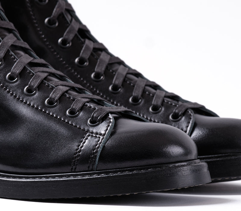 CHRISTMAS 2025 BLACK OPS MONKEY BOOTS / SHINKI HIKAKU SHELL CORDOVAN