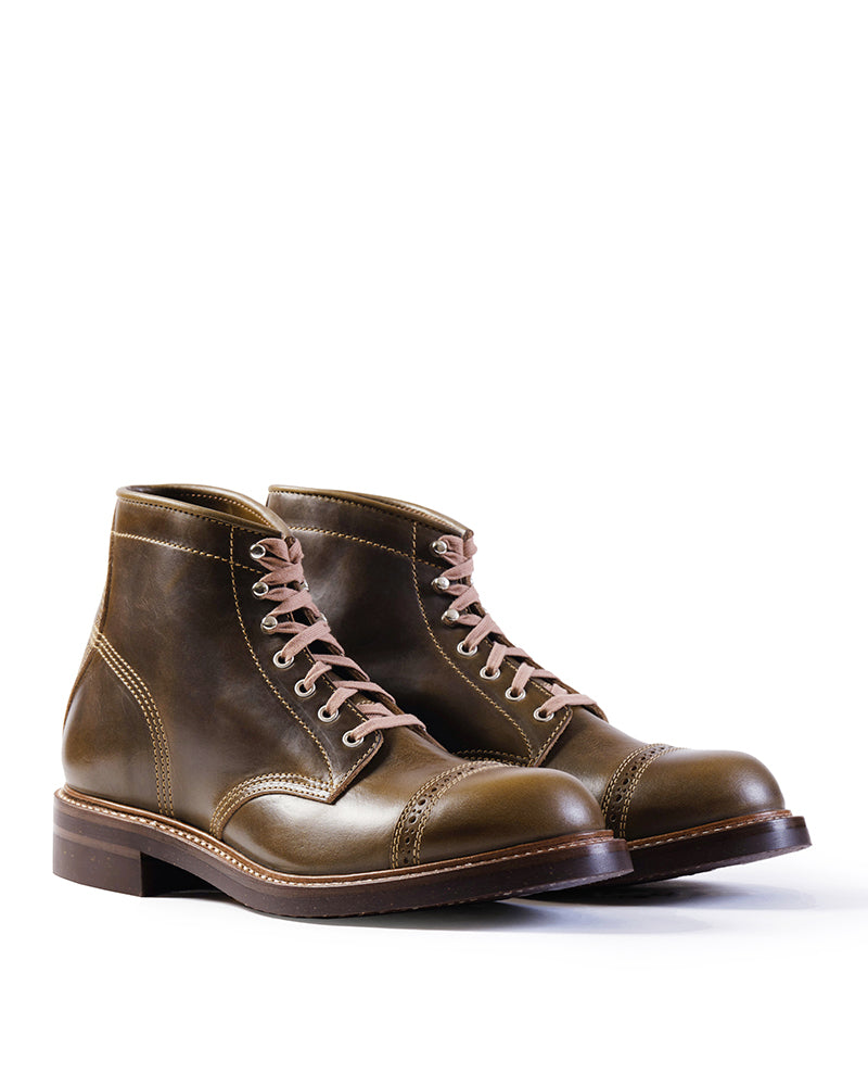 【PRE-ORDER】COMBAT BOOTS / HORWEEN LEATHER CXL DARK OLIVE
