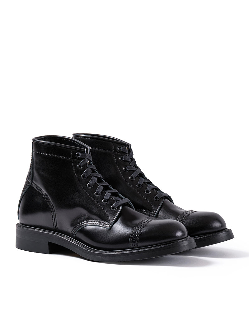 CHRISTMAS 2025 BLACK OPS COMBAT BOOTS / SHINKI HIKAKU SHELL CORDOVAN