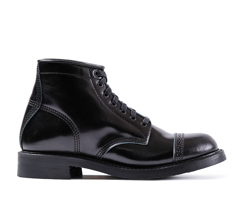 CHRISTMAS 2025 BLACK OPS COMBAT BOOTS / SHINKI HIKAKU SHELL CORDOVAN