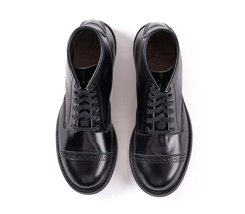 CHRISTMAS 2025 BLACK OPS COMBAT BOOTS / SHINKI HIKAKU SHELL CORDOVAN
