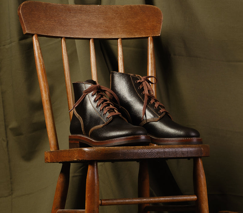 CHRISTMAS 2024 / M-43 SERVICE SHOES / HORWEEN WAXED FLESH / DARK BROWN