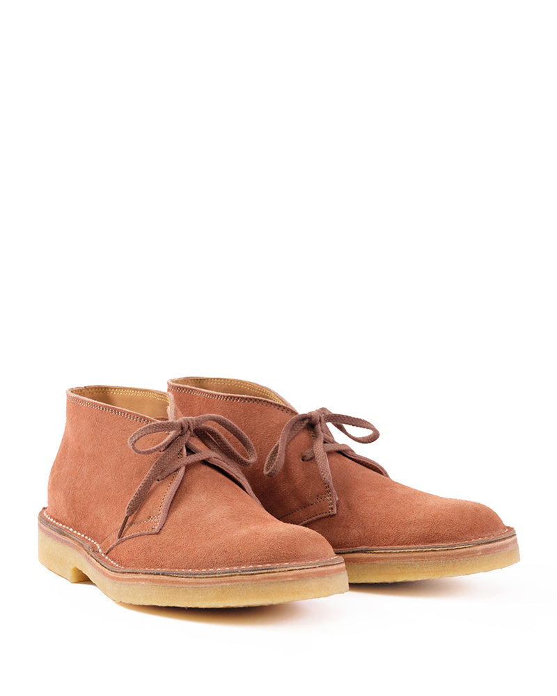 【PRE-ORDER】MILITARY DESERT BOOTS / JAPANESE SUEDE TOBACCO