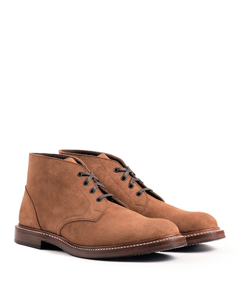 THE STEADFAST CHUKKA BOOTS / JAPANESE SUEDE MUSTARD