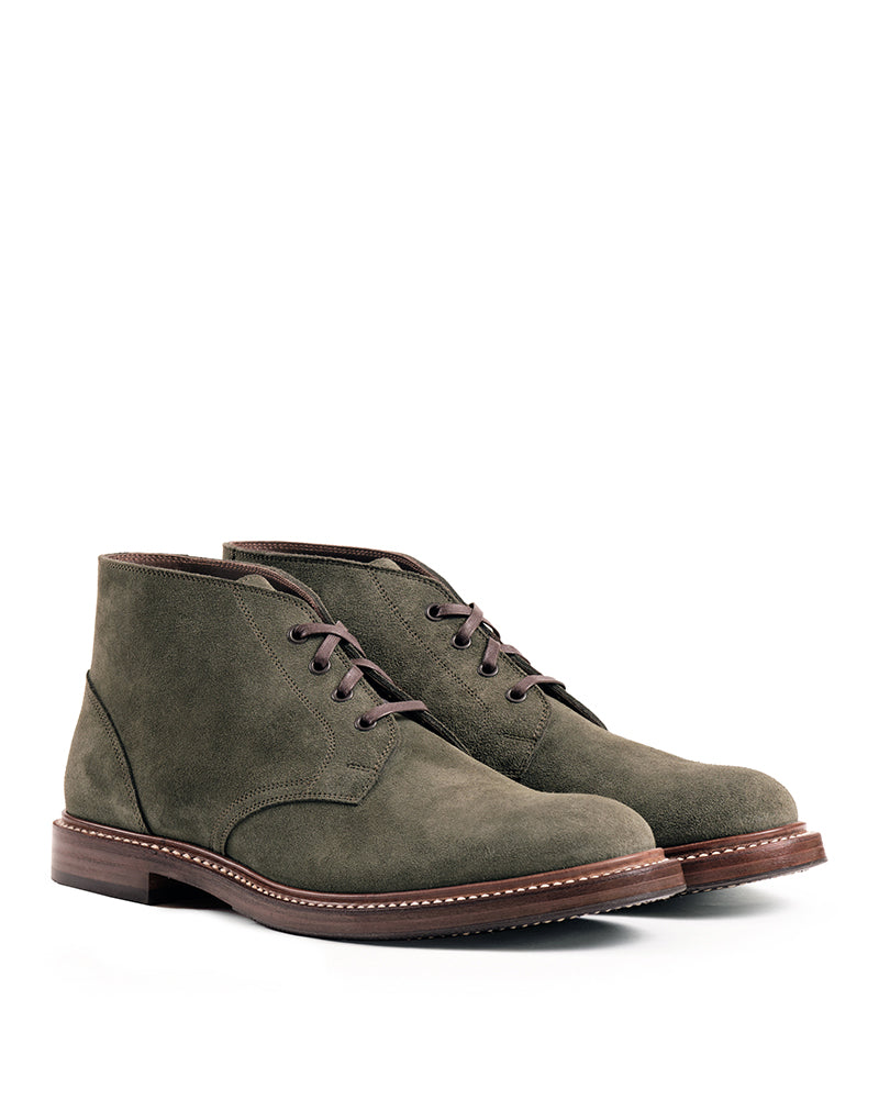テクニカルシューティング ラストホープ THE STEADFAST CHUKKA BOOTS / JAPANESE SUEDE OLIVE
