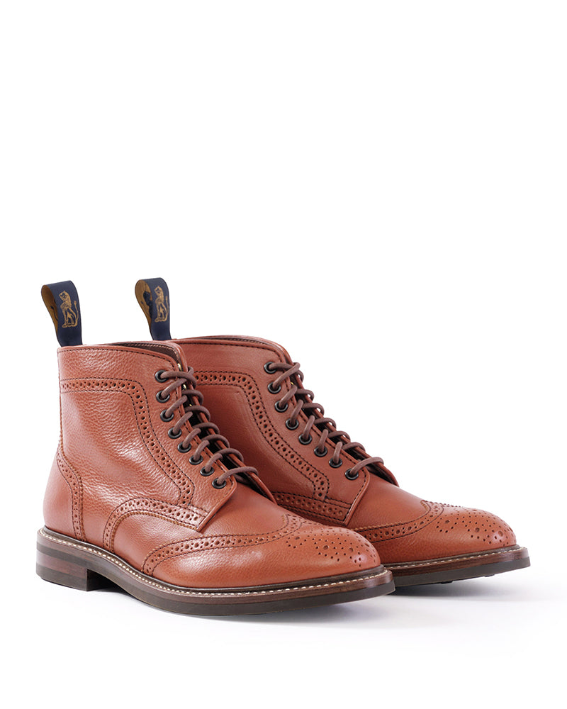 ココ Tricker's x DR Churchill Boot - 4497 - Ridgeway - Horween Dark