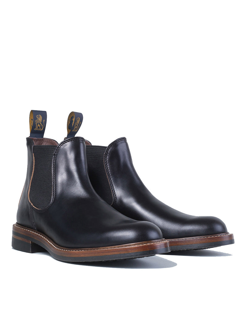 【PRE-ORDER】CHELSEA BOOTS / HORWEEN LEATHER CXL BLACK
