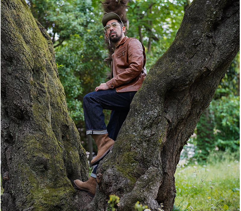 【PRE-ORDER】DUKE ROPER BOOTS / HORWEEN LEATHER CXL NATURAL ROUGHOUT