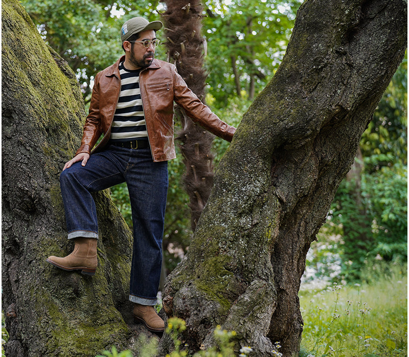 【PRE-ORDER】DUKE ROPER BOOTS / HORWEEN LEATHER CXL NATURAL ROUGHOUT