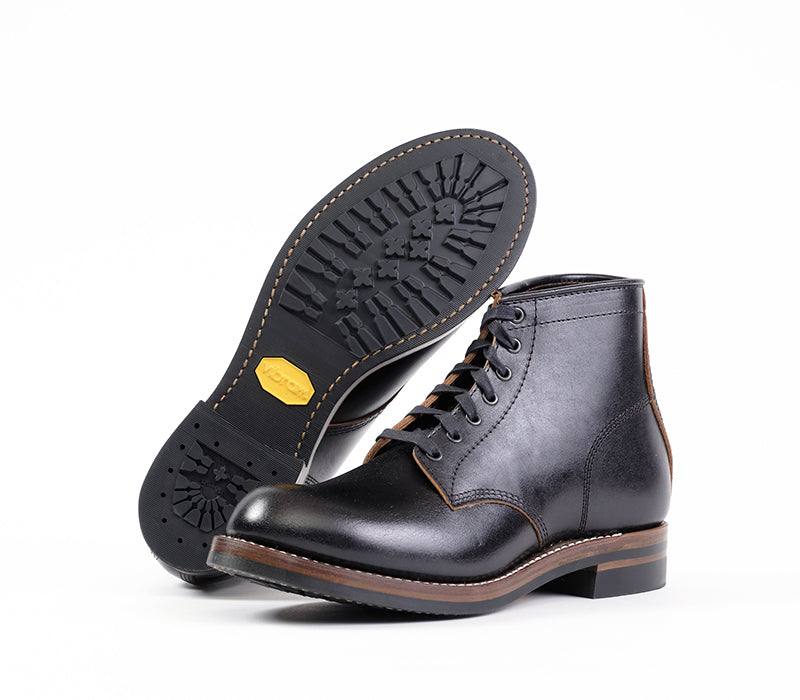 LUDLOW BOOTS / SHINKI HIKAKU HORSEBUTT BLACK