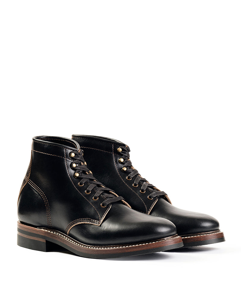 XHARATHORN ブラックメタル　BLACKL PRE-ORDER】EL CAPITAN BOOTS / HORWEEN LEATHER CXL BLACK