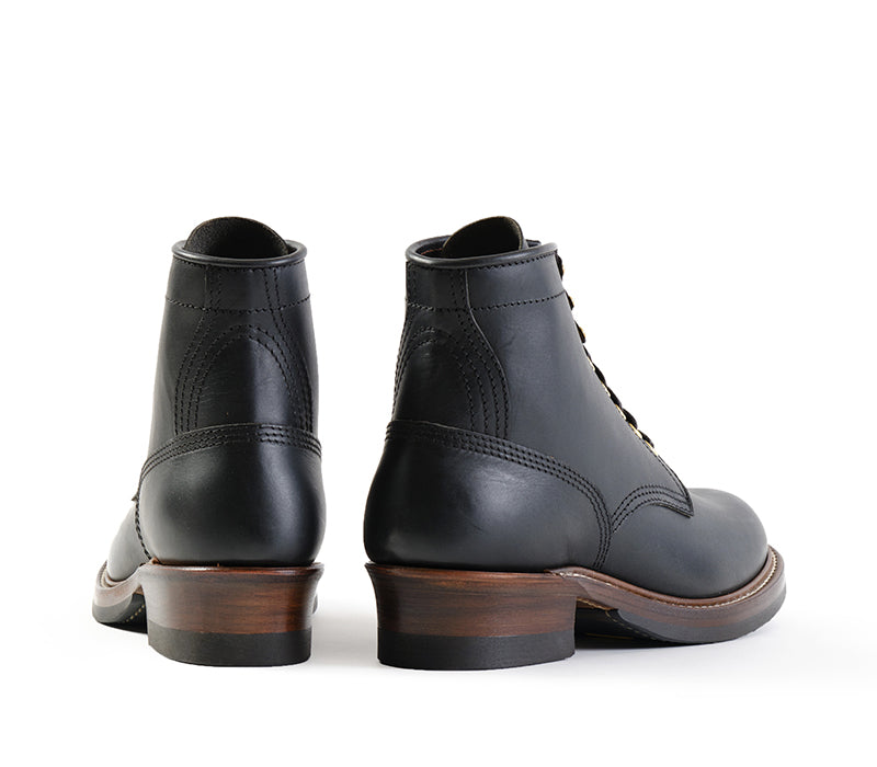 STEEL GANG SW BOOTS / BADALASSI CARLO LEATHER BLACK