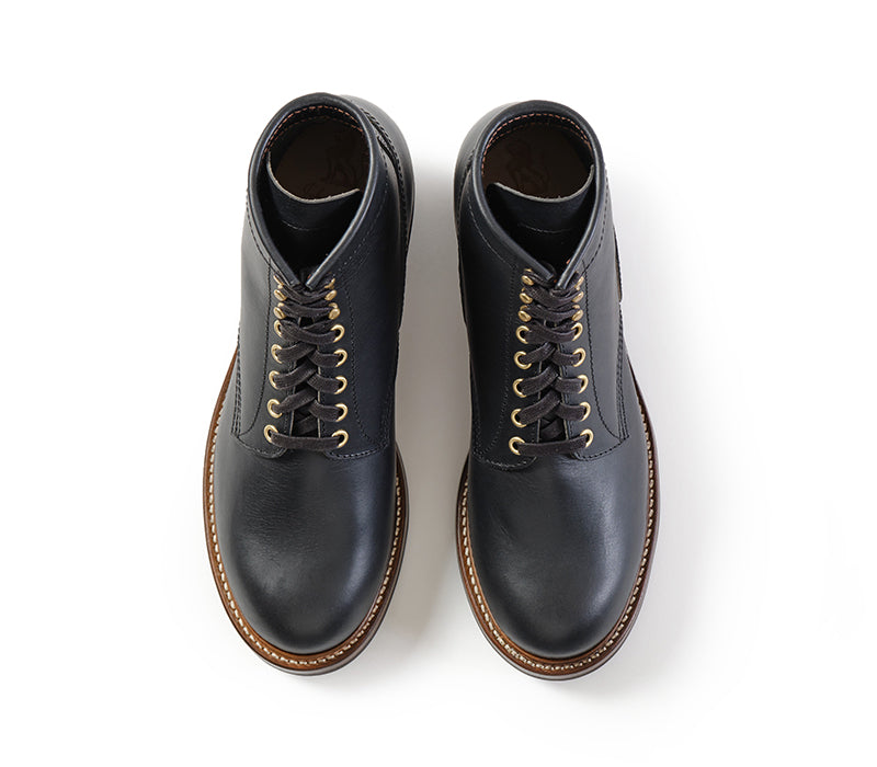 STEEL GANG SW BOOTS / BADALASSI CARLO LEATHER BLACK