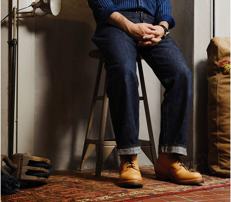 CHRISTMAS 2023 / STEEL GANG SW BOOTS / BADALASSI CARLO / VEGETABLE TANNED LEATHER BONE