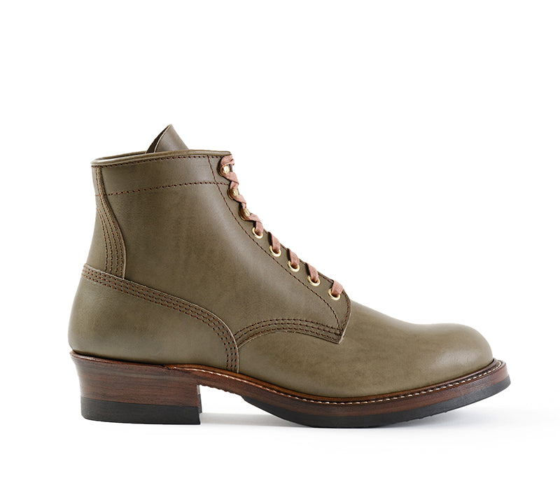 STEEL GANG SW BOOTS / BADALASSI CARLO LEATHER GRIGIO