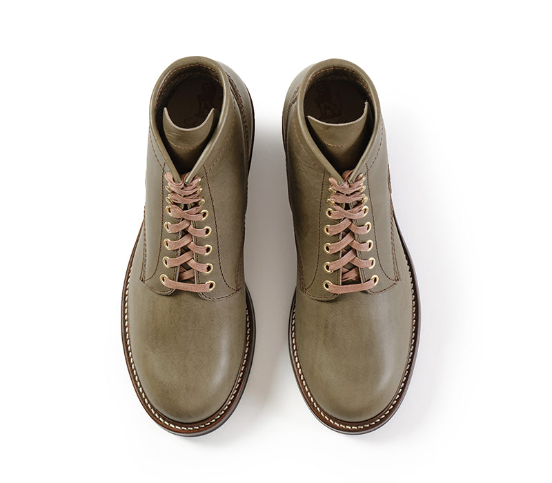 STEEL GANG SW BOOTS / BADALASSI CARLO LEATHER GRIGIO