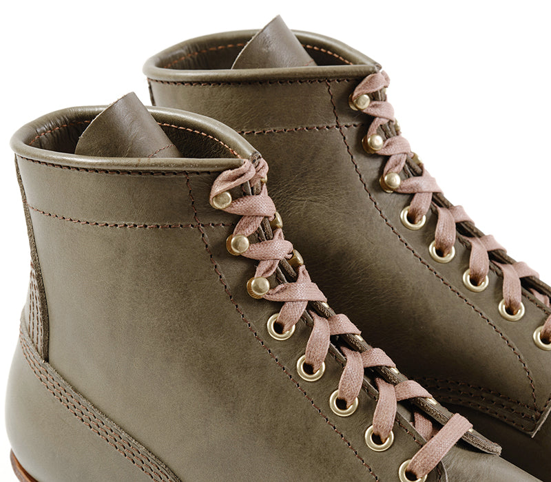 STEEL GANG SW BOOTS / BADALASSI CARLO LEATHER GRIGIO