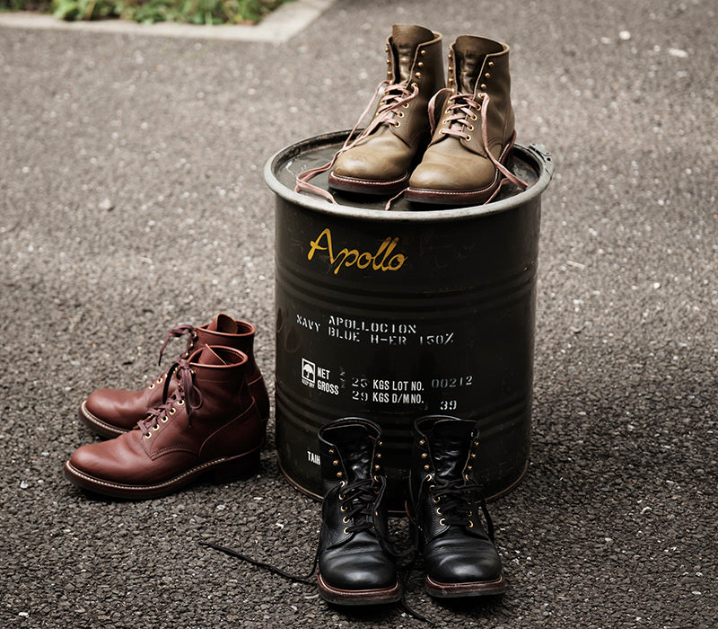 STEEL GANG SW BOOTS / BADALASSI CARLO LEATHER TOBACCO