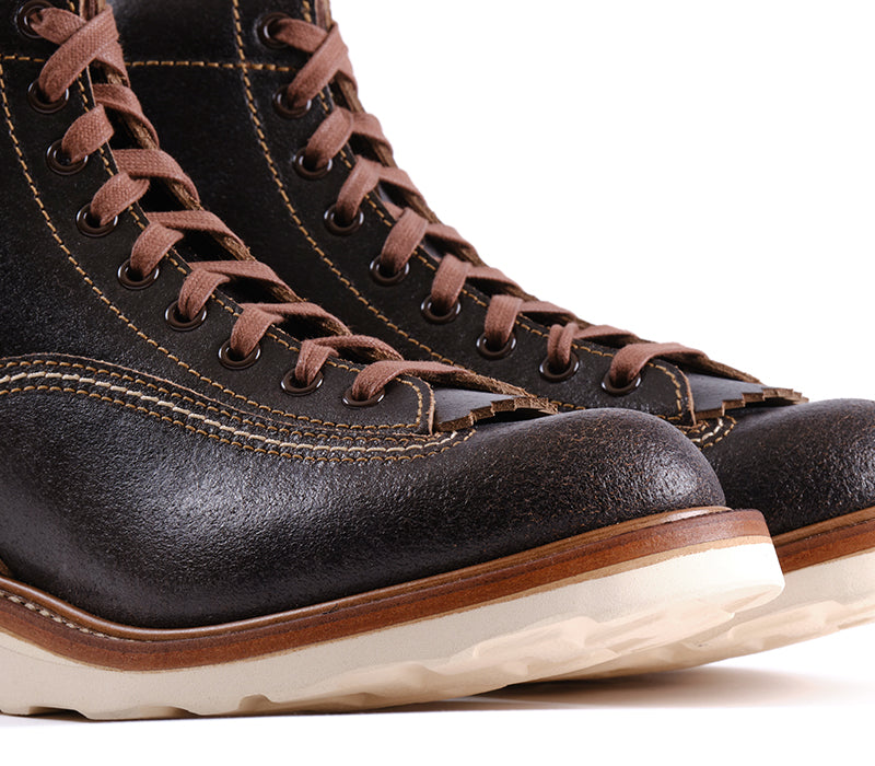 【PRE-ORDER】DONKEY PUNCHER BOOTS / HORWEEN WAXED FLESH DARK BROWN