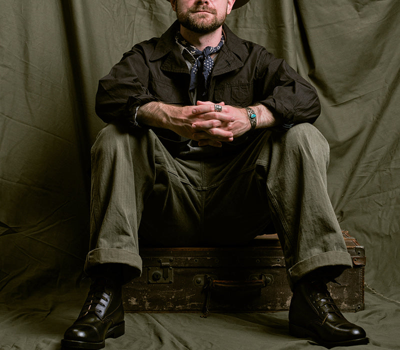 MONTGOMERY BOOTS / HORWEEN SHF HORSEHIDE BLACK